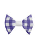 Gingham Baby Hair Bow