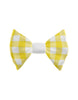 Gingham Baby Hair Bow