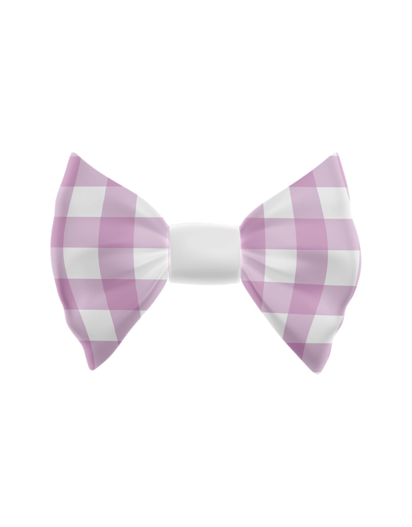 Gingham Baby Hair Bow