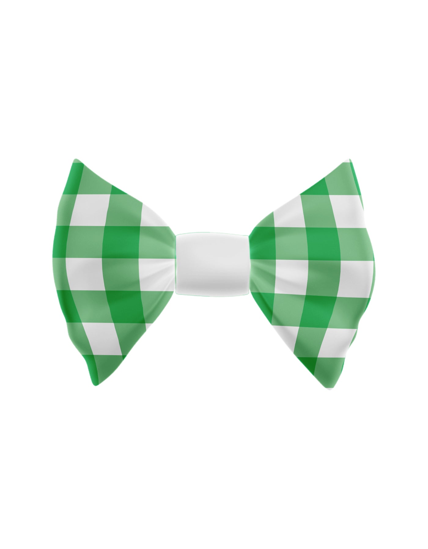 Gingham Baby Hair Bow