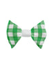 Gingham Baby Hair Bow