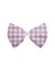 Gingham Baby Bum Bow