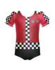 Speedway Puff Sleeve Leotard