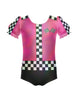Speedway Puff Sleeve Leotard