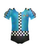 Speedway Puff Sleeve Leotard