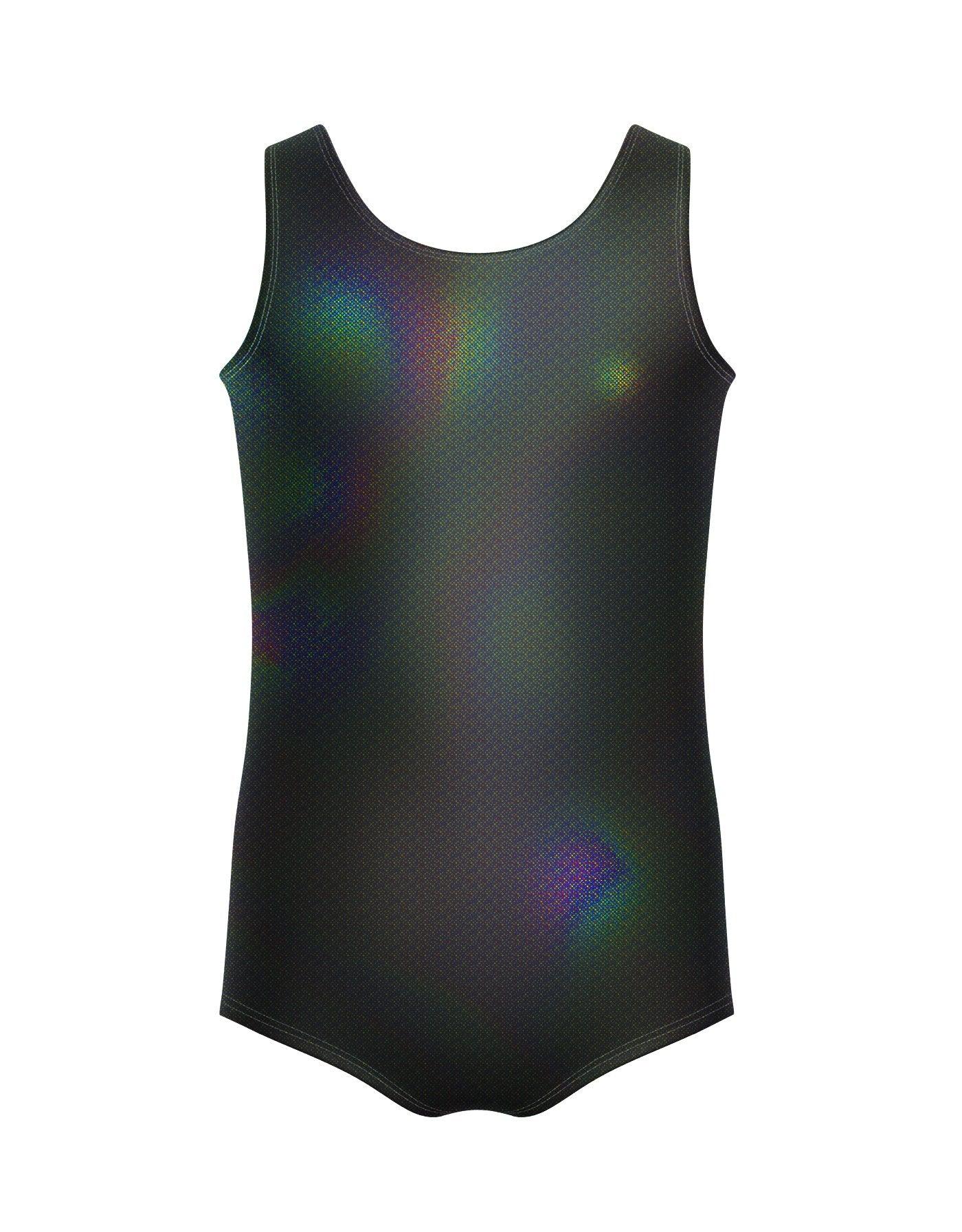 Solid Hologram Tank Leotard