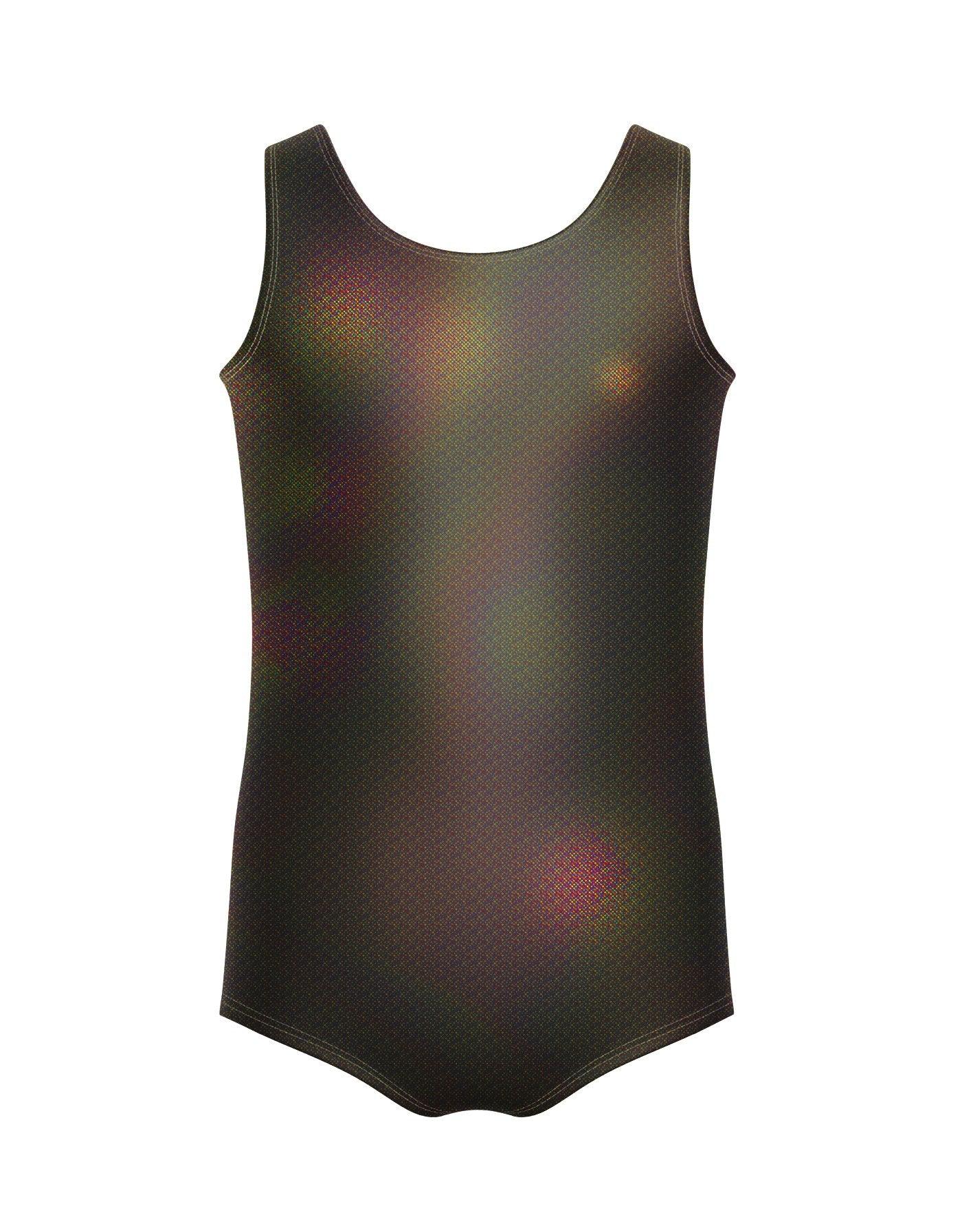 Solid Hologram Tank Leotard