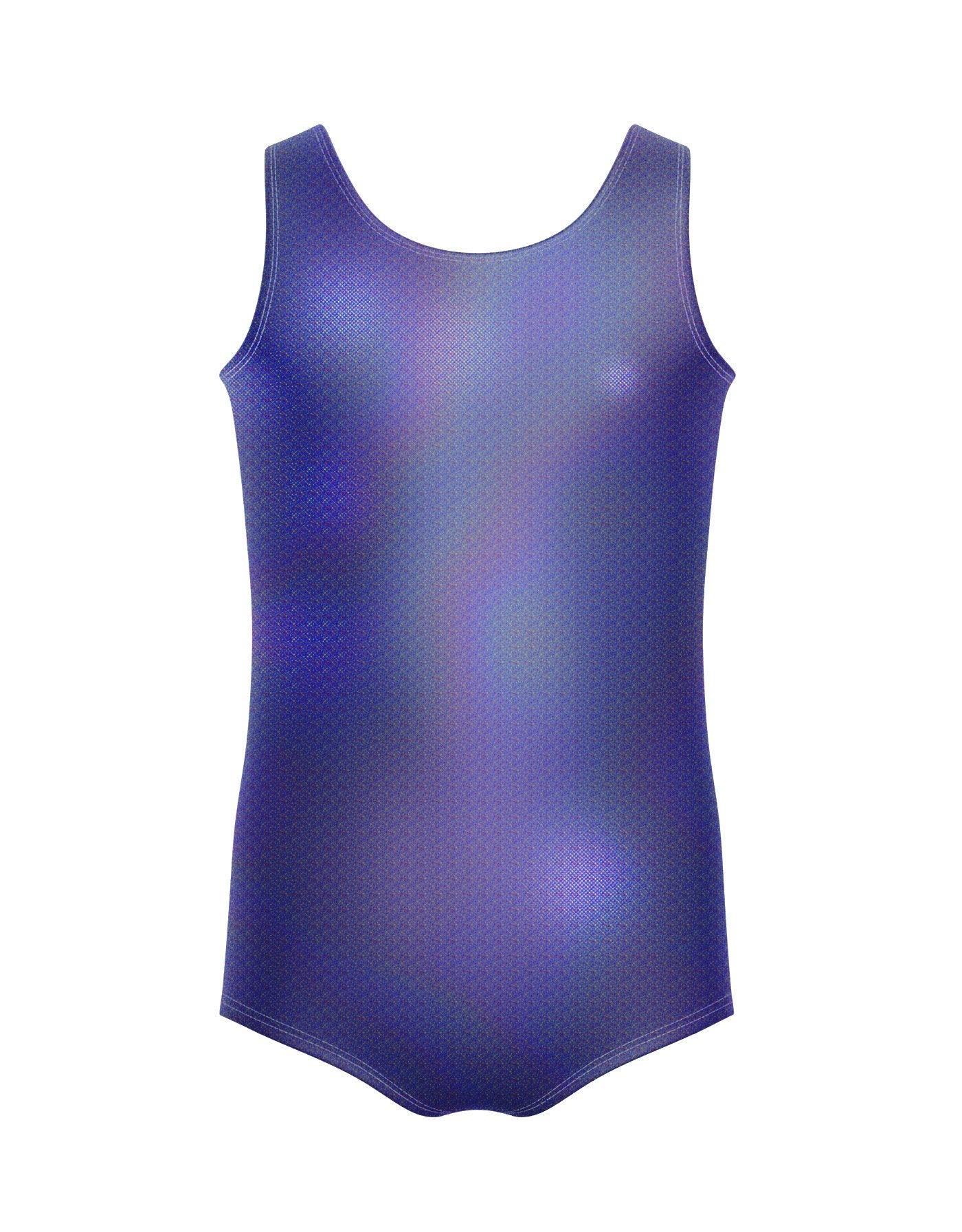 Solid Hologram Tank Leotard