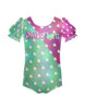 Sweethart Puff Sleeve Leotard Hologram