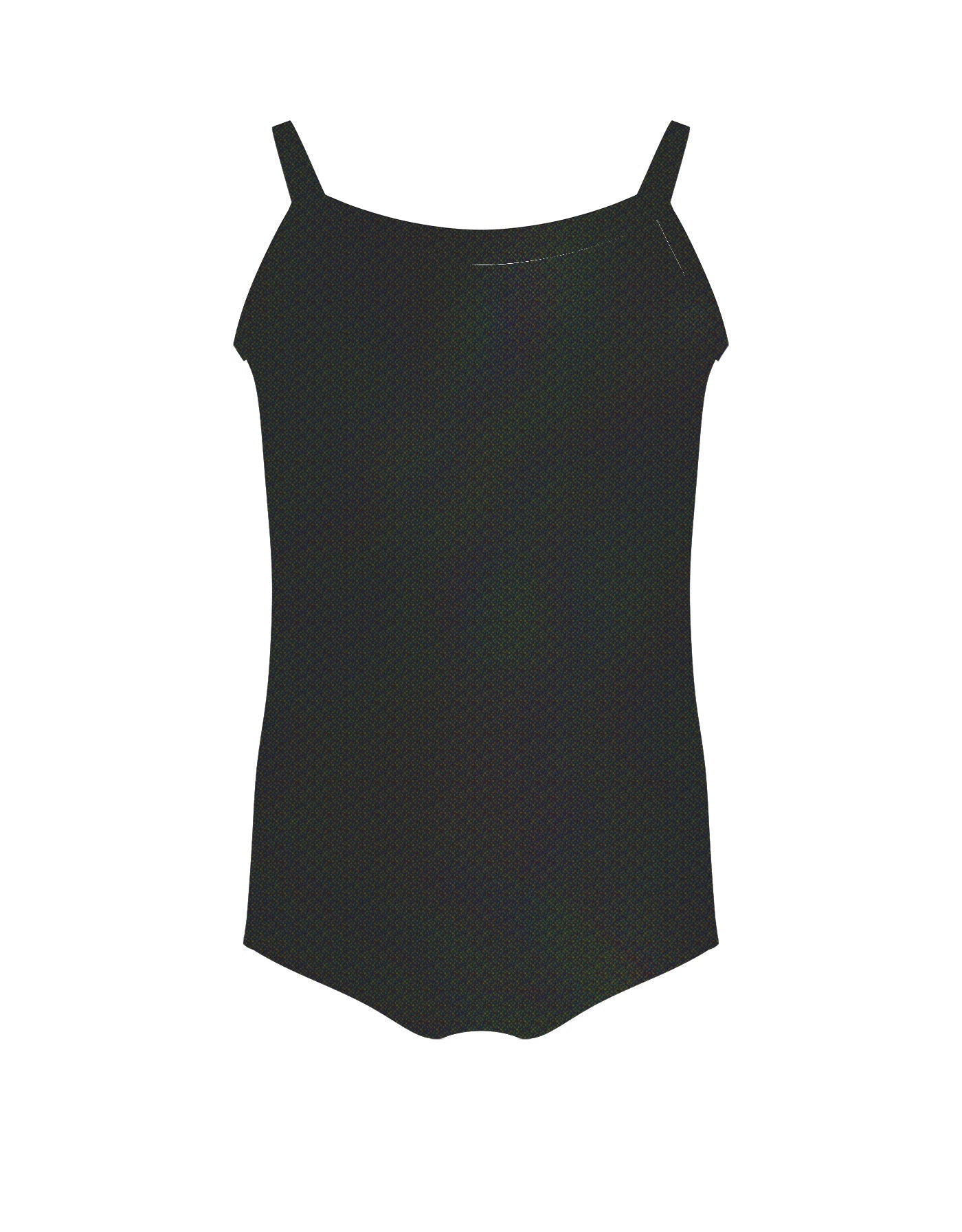 Solid Hologram Cami Leotard