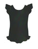 Solid Hologram Tank with Gather Sleeve and Leg Leotard