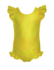 Solid Hologram Tank with Gather Sleeve and Leg Leotard