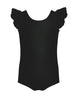 Solid Hologram Tank with Gather Sleeve Leotard