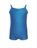 Solid Hologram Cami Biketard