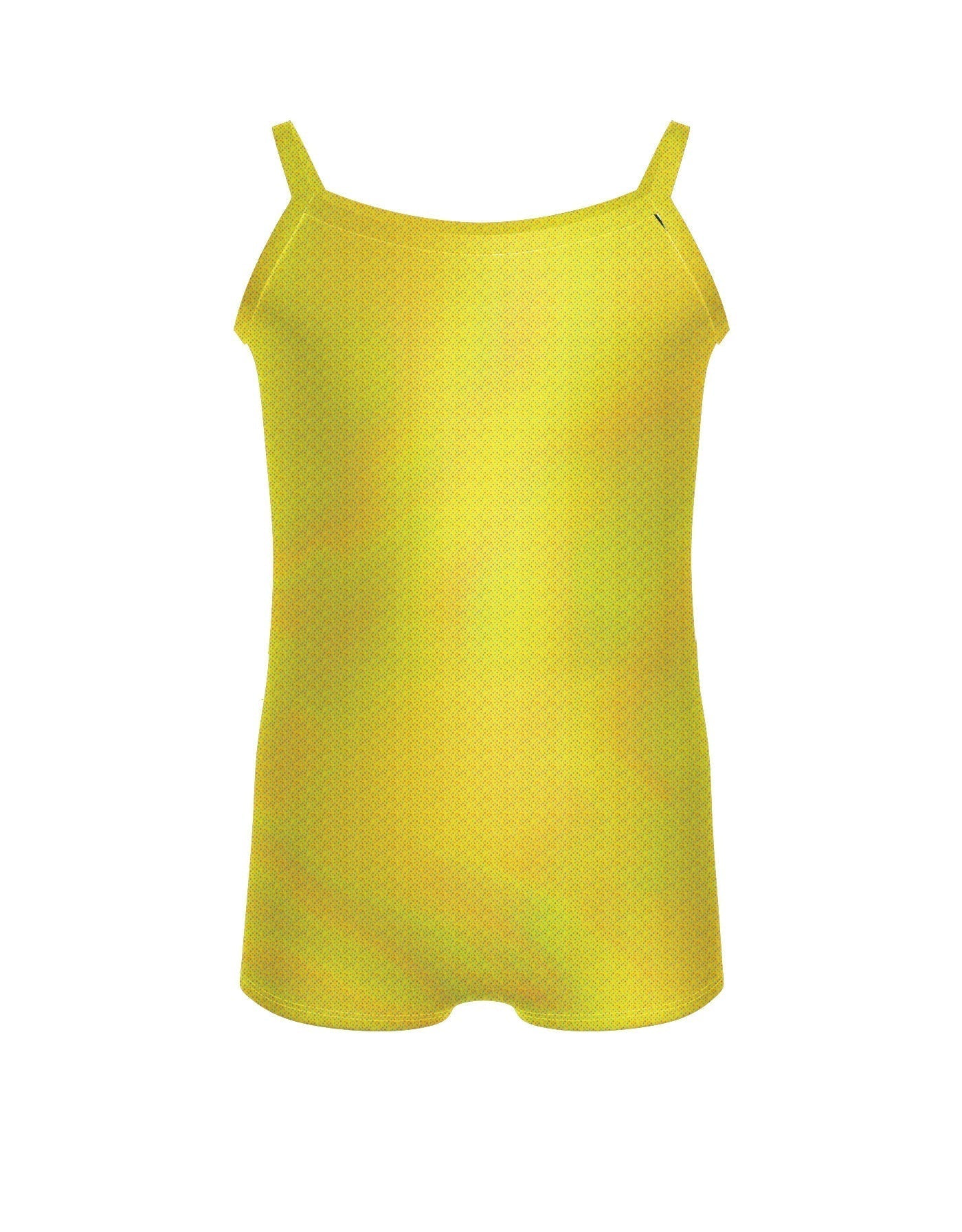 Solid Hologram Cami Biketard