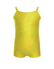 Solid Hologram Cami Biketard