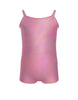 Solid Hologram Cami Biketard