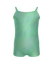 Solid Hologram Cami Biketard