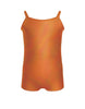 Solid Hologram Cami Biketard