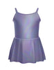 Solid Hologram Cami Dress