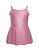 Solid Hologram Cami Dress
