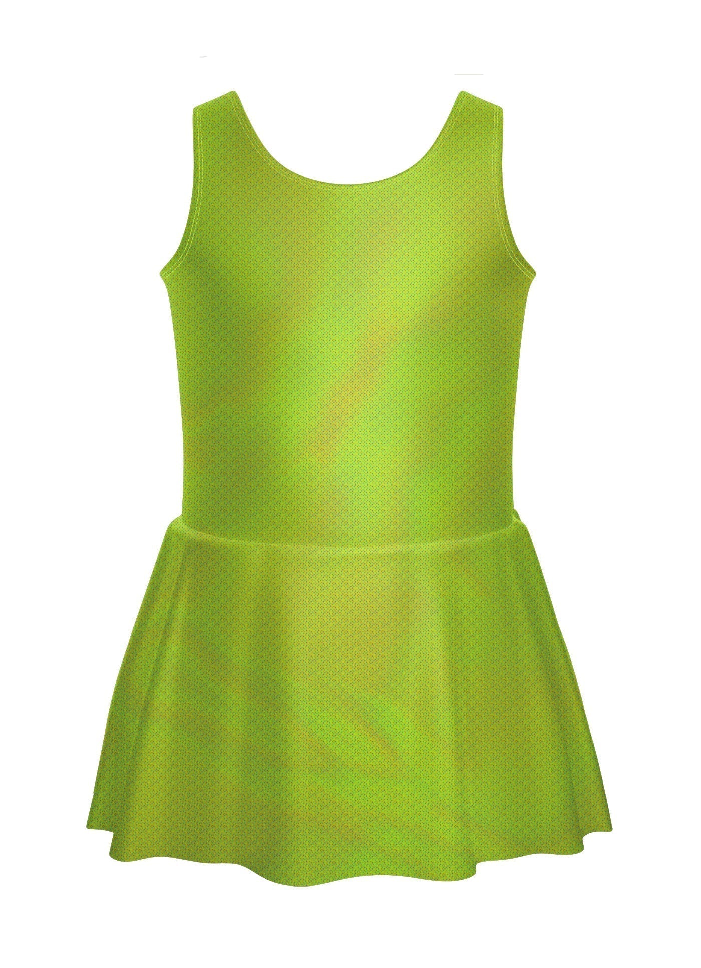 Solid Hologram Tank Dress