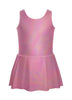 Solid Hologram Tank Dress