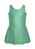 Solid Hologram Tank Dress