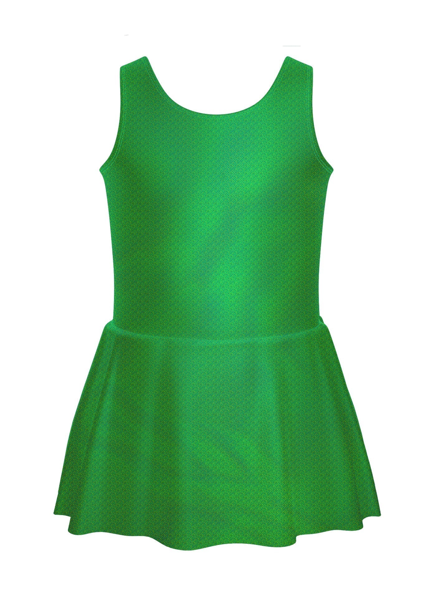 Solid Hologram Tank Dress