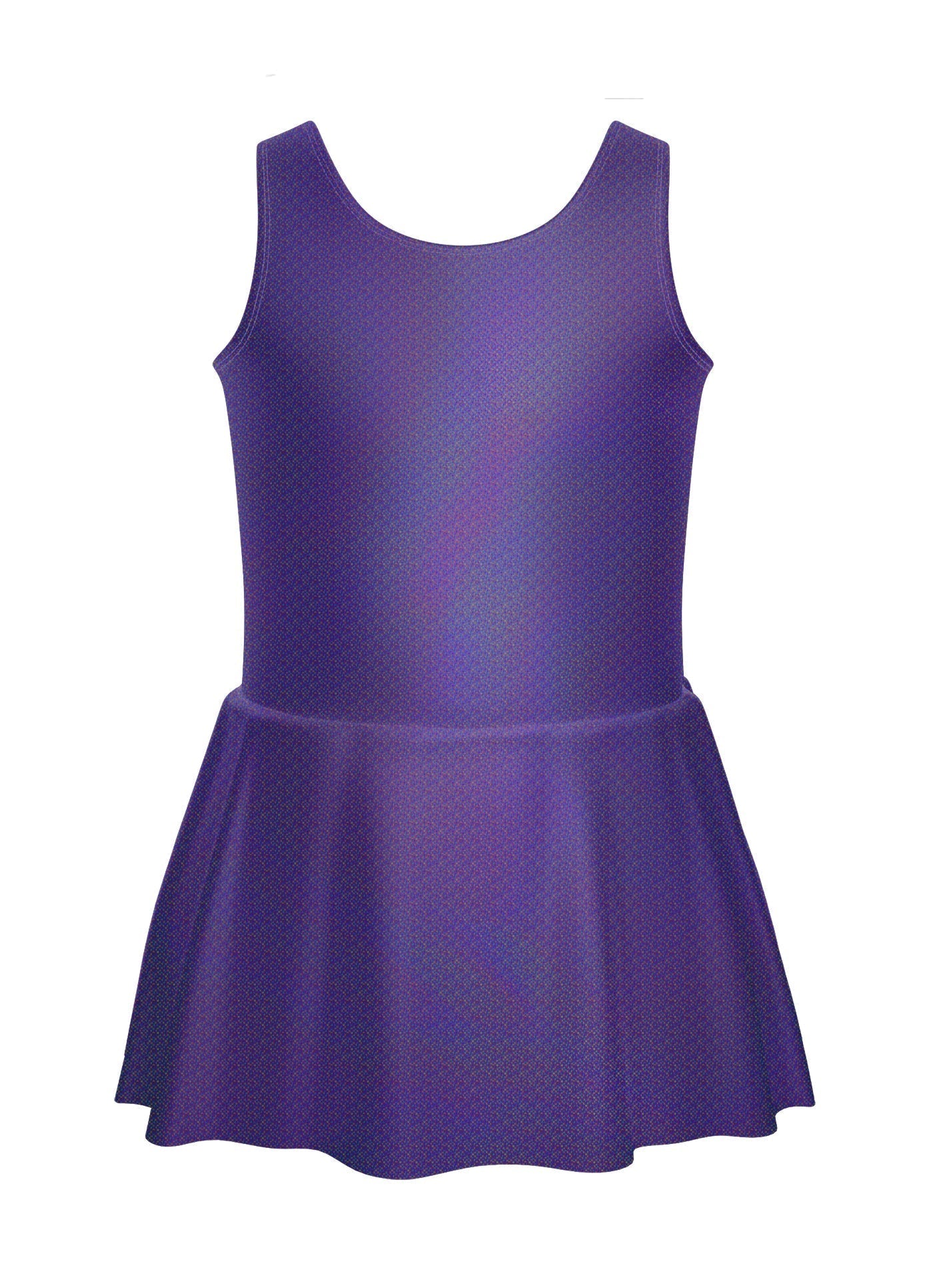 Solid Hologram Tank Dress