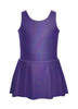 Solid Hologram Tank Dress