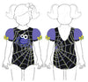 Itsy Bitsy Spider Puff Sleeve Leotard