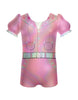 Cowgirl Baby Puff Sleeve Biketard