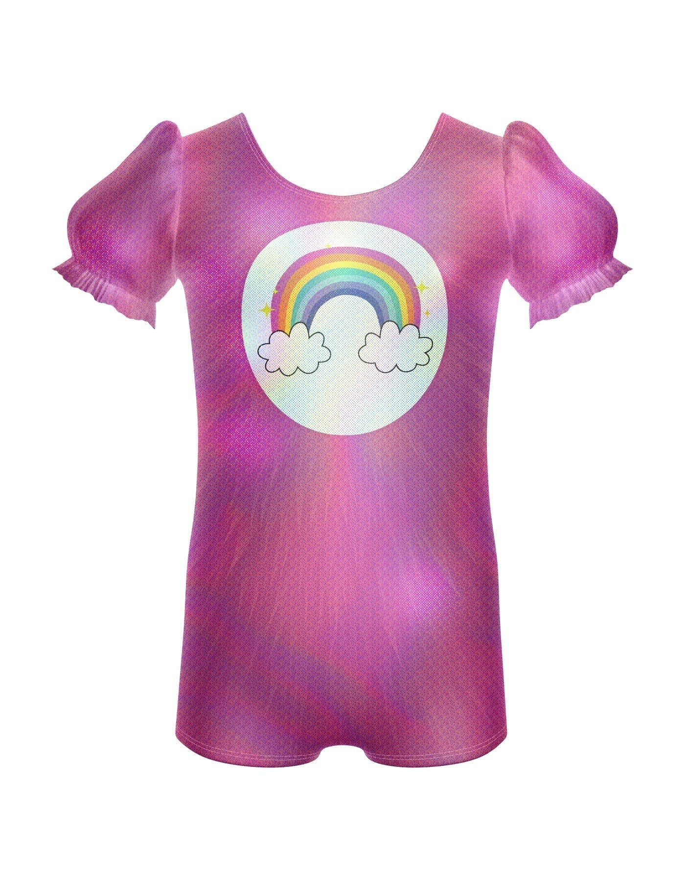 Little Bears Puff Sleeve Biketard