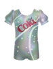 Diet Cola Puff Sleeve Biketard
