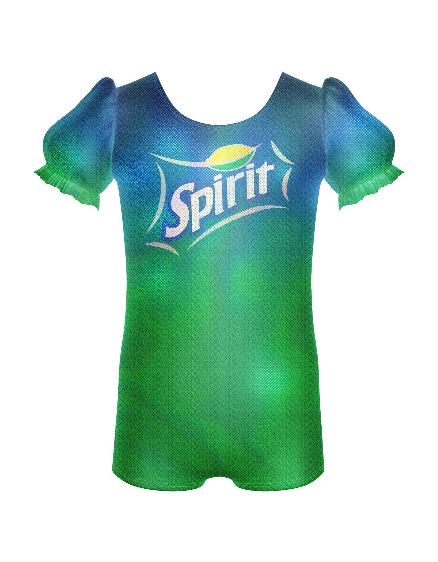 Spirit Puff Sleeve Biketard