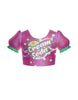 Cream Soda Puff Sleeve Crop Top