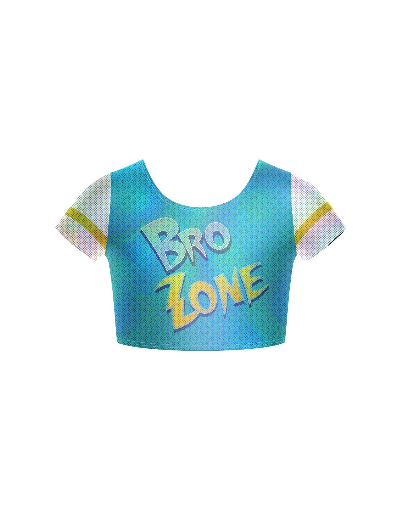 Brozone Cap Sleeve Crop Top
