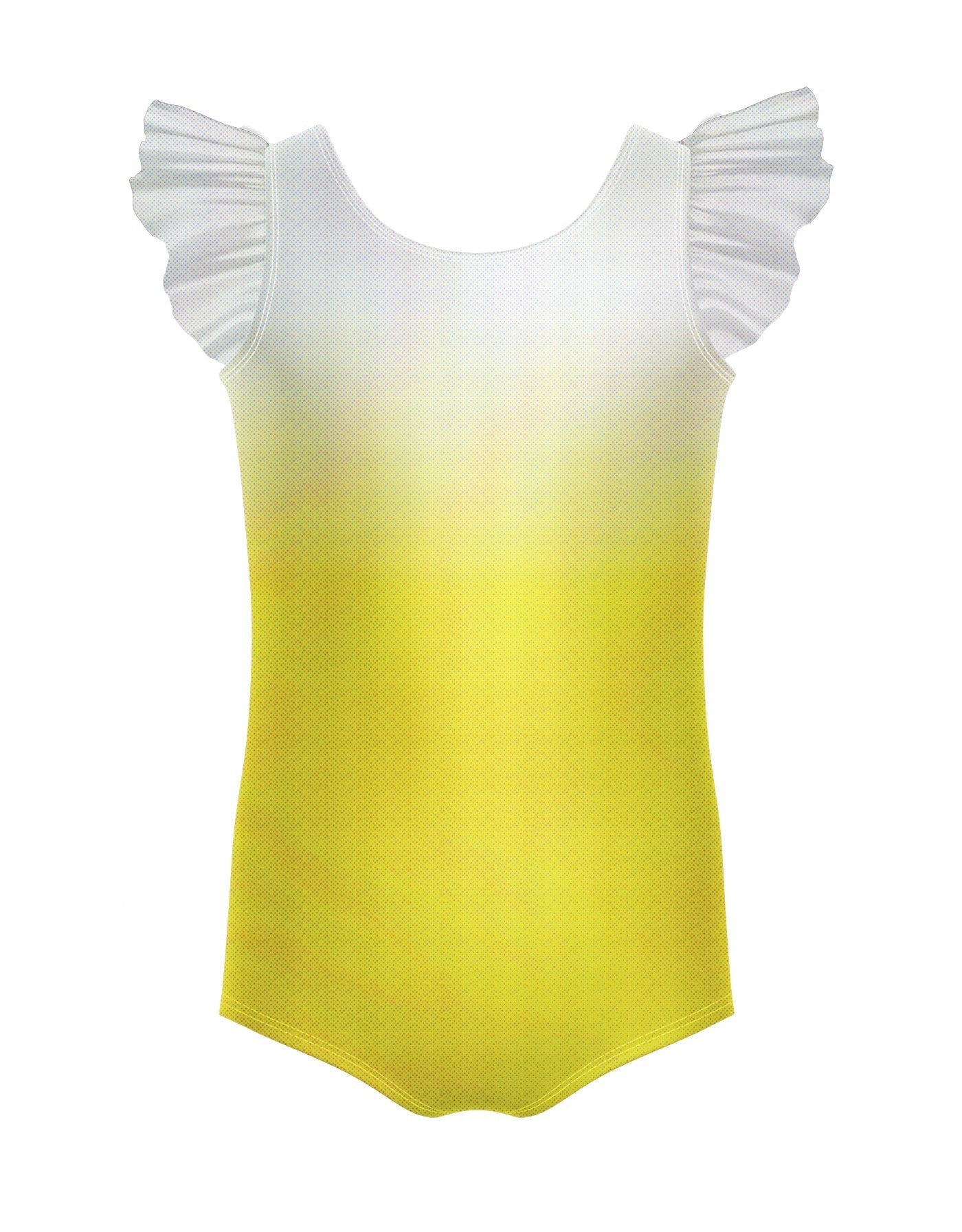 Ombre Magic Tank Gather Sleeve Leotard