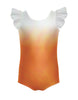 Ombre Magic Tank Gather Sleeve Leotard