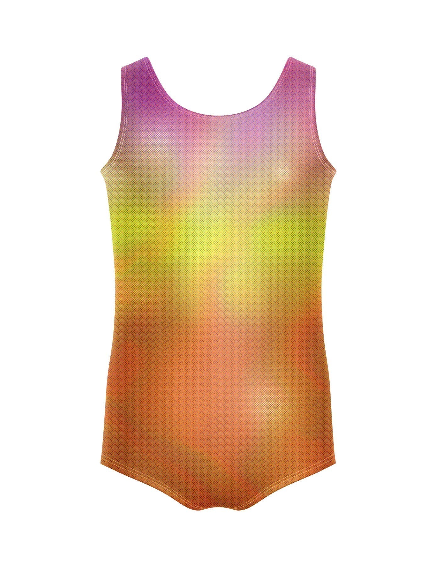 Ombre Brights 3 Tone Tank Leotard