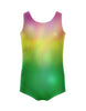 Ombre Brights 3 Tone Tank Leotard