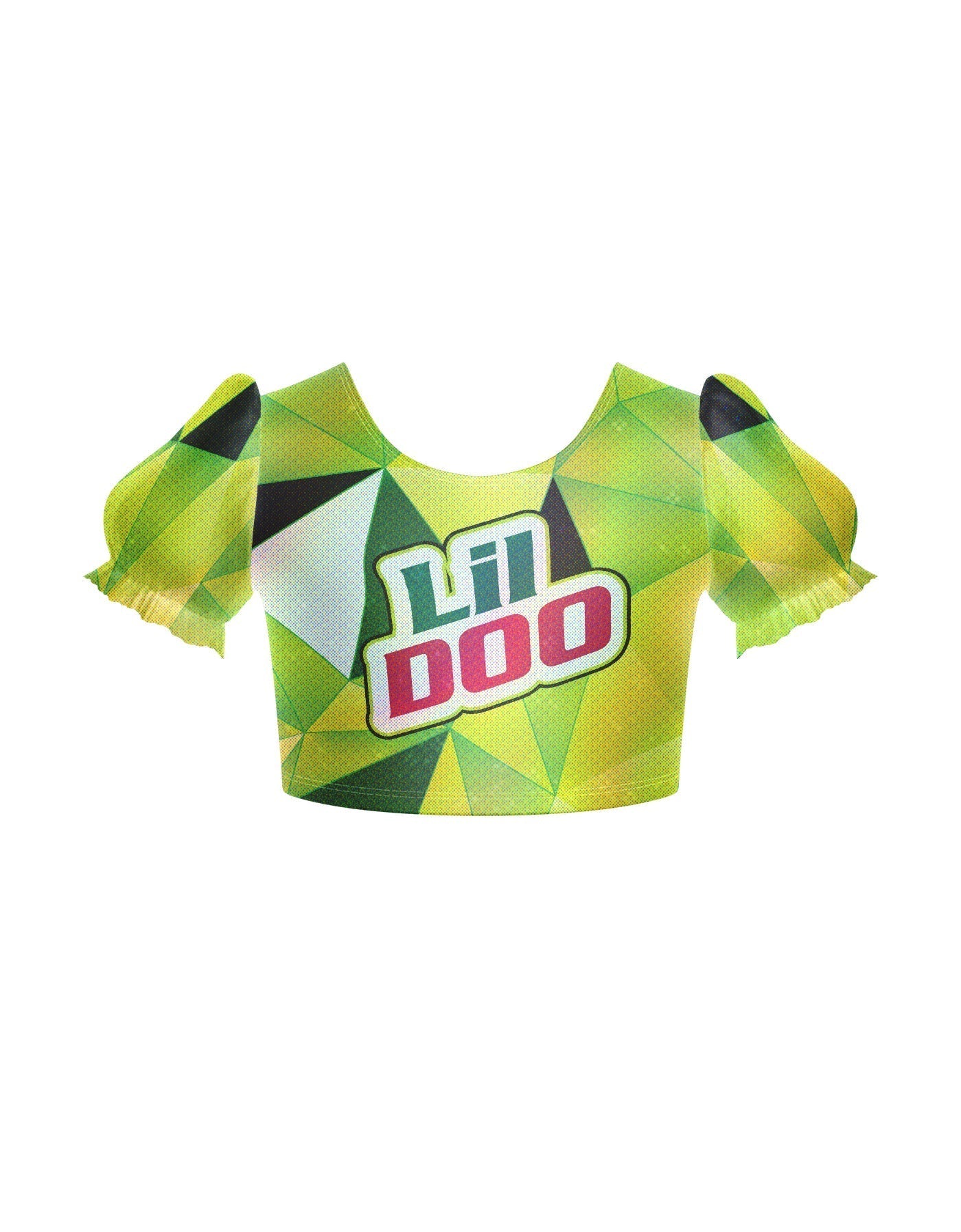 Lil Doo Puff Sleeve Crop Top