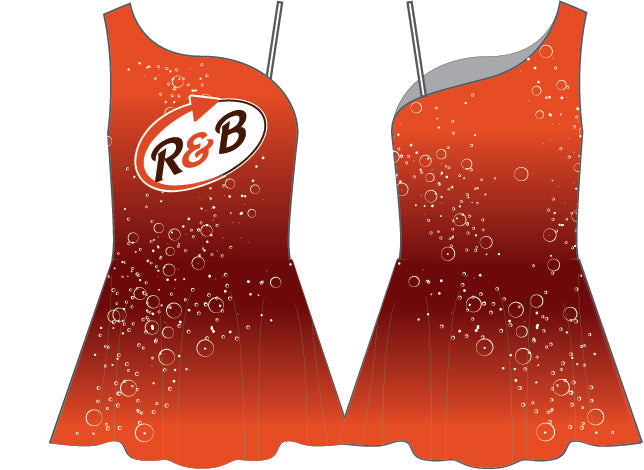 R&B Soda One Shoulder Dress