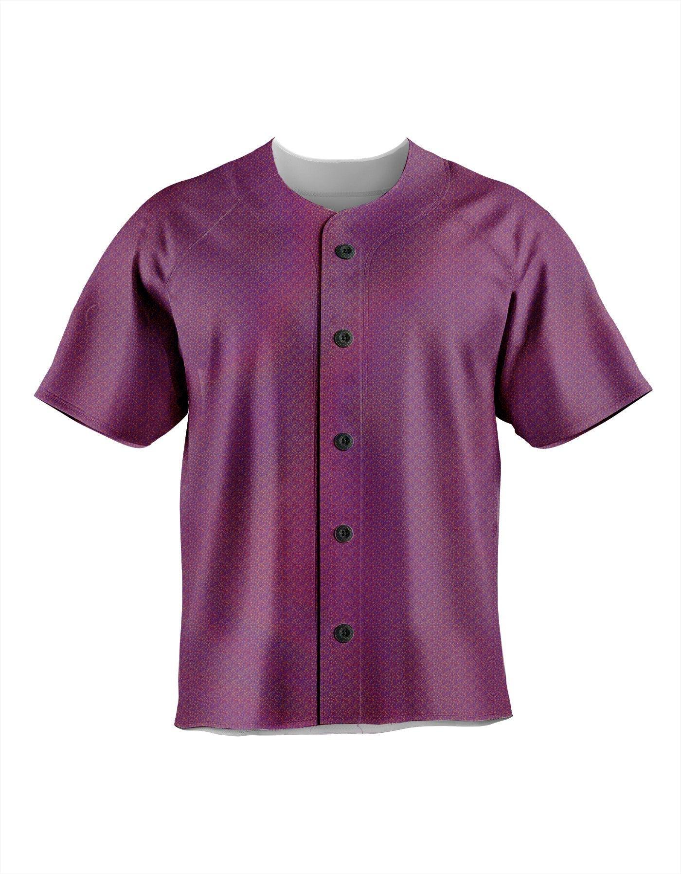 Solid Hologram Baseball Jersey