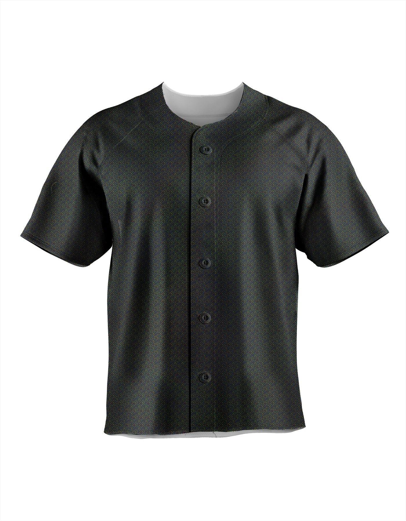 Solid Hologram Baseball Jersey