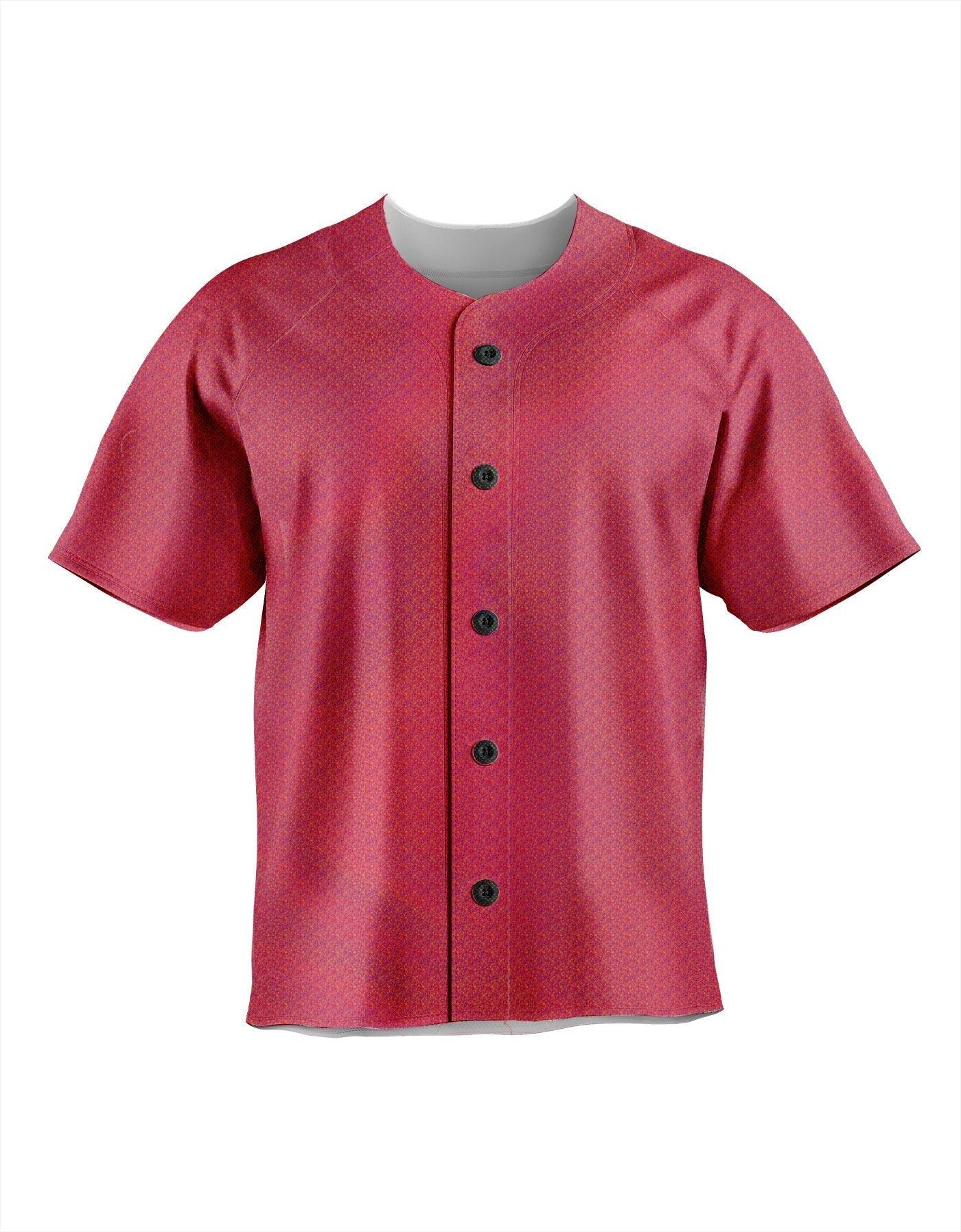 Solid Hologram Baseball Jersey