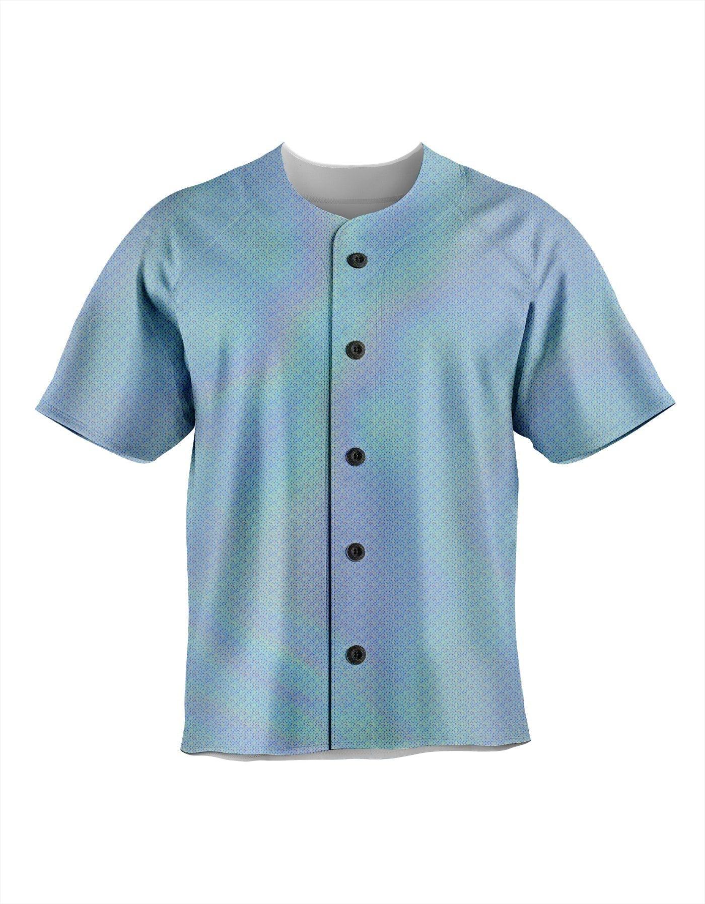 Solid Hologram Baseball Jersey
