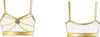 Huntress Golden Scoop Neck Cami Crop