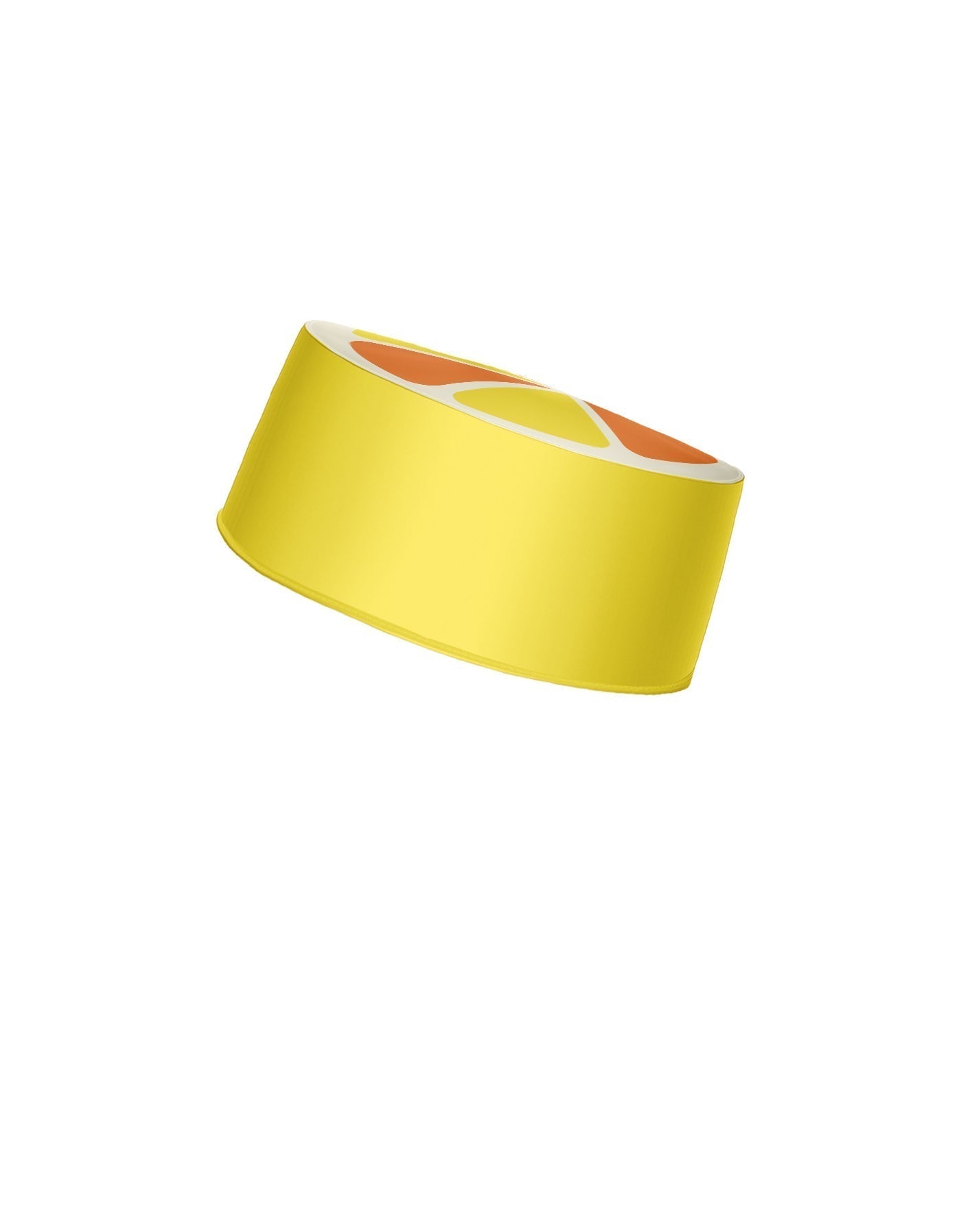 Orange Soda Pillbox Hat